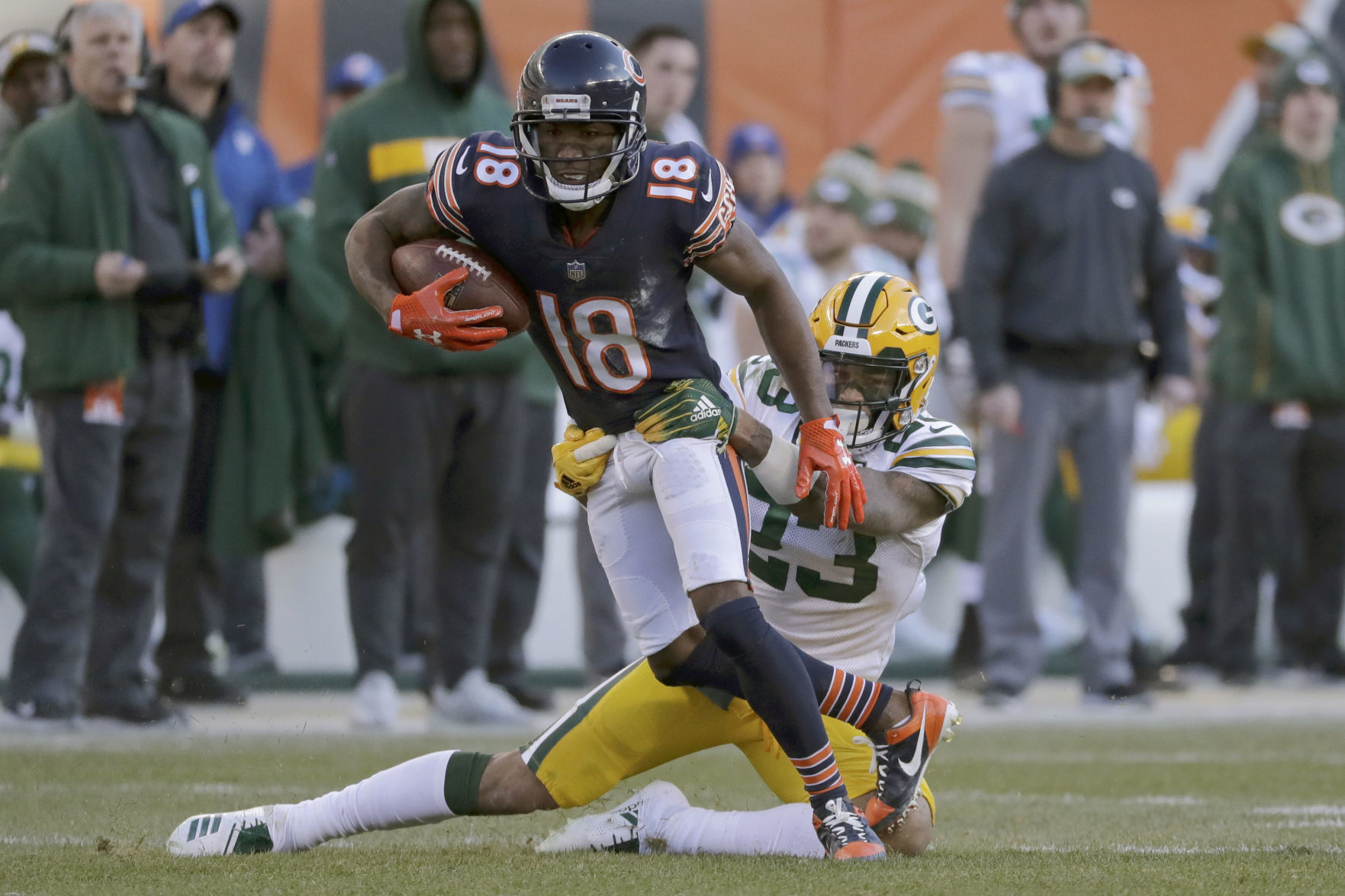 Bears 24, Packers 17